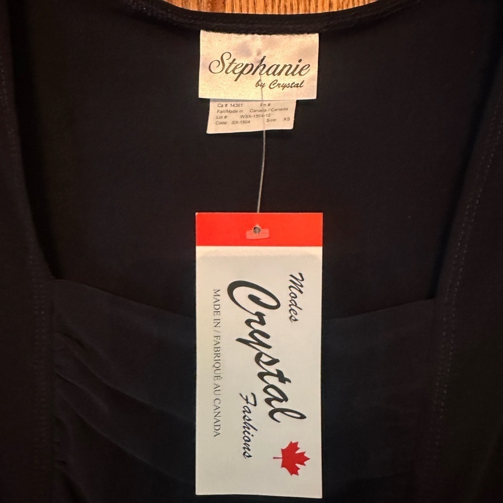 NWT Stephanie Navy Blue tank top - Picture 3 of 7